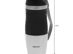 Kinghoff 380ml RVS Thermische Mok - Duurzame dubbelwandige isolatie, meerdere kleuren beschikbaar
