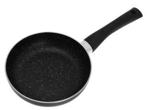 Чорна сковорода Kinghoff Marble Ø18 см - преміальна якість, міцна та безпечна для миття в посудомийній машині