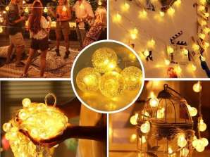 LED-Lichterketten Ball Hochzeitsempfang 10m 100LED Warmweiß