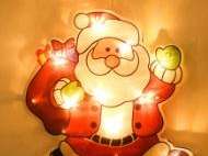 LED-verlichting Hangende decoratie kerstversiering Kerstman met geschenken