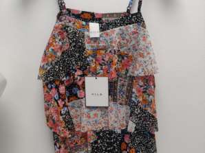 Vila brand, women's clothing for spring summer. Blouses, tops, T-shirts