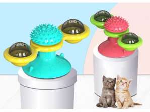 Interaktivt sugekop-kattelegetøj