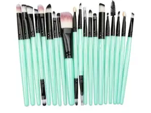 A SET OF PROFESSIONAL MAKEUP BRUSHES 20 PIECES