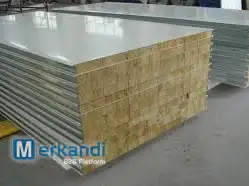 Rock Wool Insulating Sandwich Panel - Top Quality at the Best Price per m²