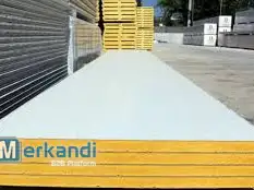 Polyurethane Insulating Facade Panel - Width 1000 mm - Colour RAL 9002