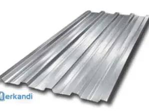 Galvanized Trapezoidal Sheet 2.00m, Thickness 0.40mm - Wholesale (Price Per Plate)