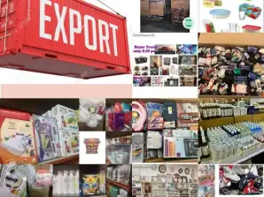 Stock Bazaar Export diverse parti. Grossist - Exportör. Försäljning på nätet