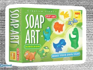 Sada Soap Art pre domácich majstrov. Kreatívny set pre deti 5+. Predstavivosť a vzdelávanie