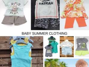 Otroška poletna oblačila mešajo blagovne znamke najnovejše enote