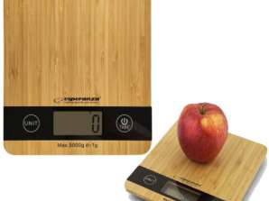 BAMBOO ELECTRONIC LCD KITCHEN SCALE EKS005