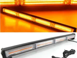 ORANSJE LED STROBE VARSELLAMPE SKU: 362-B (lager i Polen)