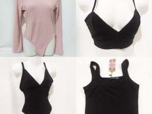 Pack of Boohoo Style Summer Tops, Croptops and Bodysuits