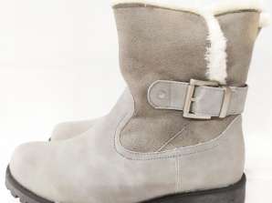 Wholesale of Women's Sheepskin Boots - Variety of Models and Sizes