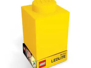 ® LEGO Classic - Luz nocturna de silicona de ladrillo de Lego - Color amarillo