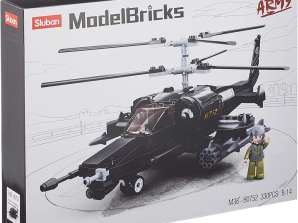 Sluban M38-B0752 - Građevinske igračke - Borbeni helikopter