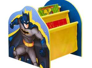 Batman - Libreria a scomparti sospesi per bambini – Libreria per la camera dei bambini 