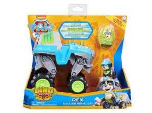 Spin Master 32020 - Paw Patrol Dino Rescue Deluxe vehicle by Rex, including Rex mini-doll figure