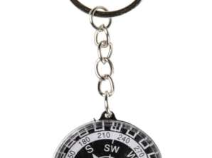 Kompass Schlüsselanhänger klein 3 5 cm
