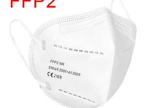 Máscara de protección respiratoria FFP2 protector bucal certificado CE artículo en stock