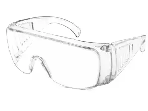 Drošības aizsargbrilles, virs brillēm acu aizsardzība