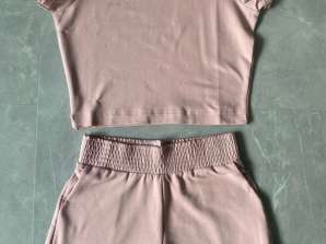 Package of women's TOP + SHORTS