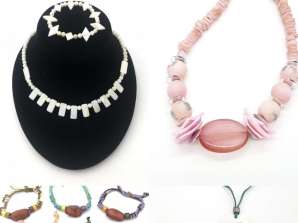 Export Modeschmuck Sortiment - Halsketten, Ohrringe, Ringe, Armbänder, Anhänger & mehr