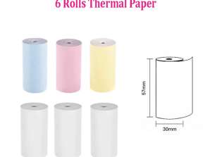 Multi Color Termo Paper for Portable Mini Printer