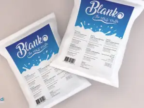 Sachets de lait entier en poudre en vrac de BLANKO - Riche en matières grasses et en protéines, origine UE, 360 000 unités