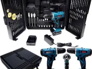 BX-178 Boxer 18V Lithium Ion Cordless Screw / Drill Set - 2 batteries