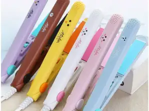 MINI CERAMIC HAIR STRAIGHTENER SKU: 377-D (stock in Poland) mix color