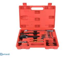Glow Plug Extractor Kit 16 pcs Kraftmuller, Professional Tool for Mechanics
