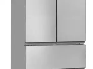 Fransk dør køleskab A Ware