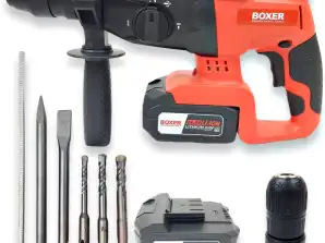 SR-083 Boxer S-series Μπαταρία SDS+ Combi Hammer - 4260 στρ/λεπτό - 2x 24,4 V