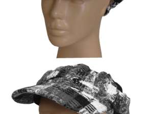 GORRAS DE BÉISBOL DE MUJER INVIERNO NEGRO MARRÓN