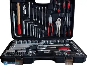 BX-010 Boxer Tool Case - Aço Vanádio Cromado - 142 peças