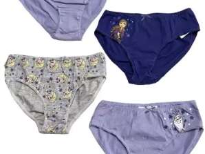 Girls Disney 4 Pack Slip ,Underpants