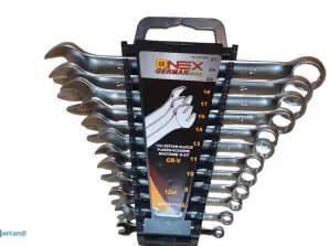 OX-3239 Onex Spanner set 12-delni 6-27mm - krom vanadij