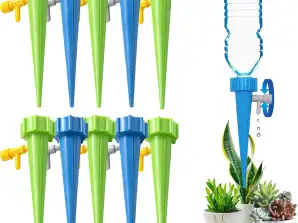 Confezione da 10 irrigatore da giardino per piante per vasi di fiori - Soluzione di irrigazione facile