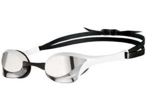 Aréna úszószemüveg a medencéhez COBRA ULTRA SWIPE MIRROR SILVER-WHITE 002507/510