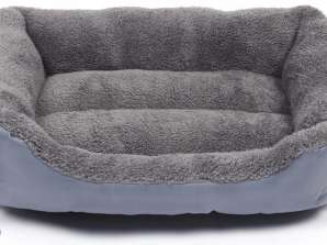 Quality Double-Sided 60x45 cm Pet Bed for Small Dogs and Cats: Comfort & Durability