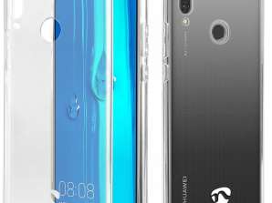 Huawei Y9 2019 için silikon akıllı telefon kılıfı