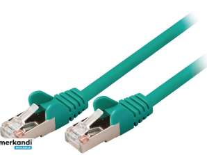 Kabel sieciowy CAT5e SF / UTP RJ45 (8P8C) męski 5m zielony