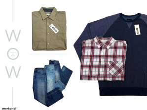 BIG STAR drabužių veislės pakuotė: kokybiški džinsai, džemperiai su gobtuvu ir marškinėliai – užsisakykite