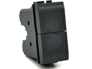 Doble Pulsador 10A-250V compatible con serie Living International