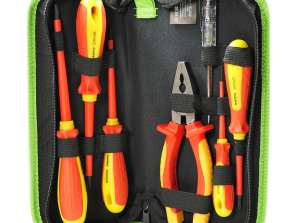 Niteo Tools 7-delige geïsoleerde schroevendraaier en tang kit