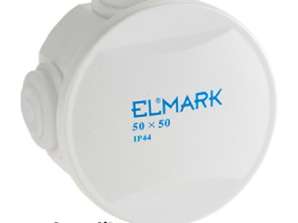 Caixa de distribuição redonda WB50 / 50 IP44 Elmark