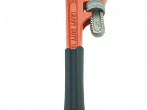 HK-2318 Stillson Pipe Wrench 12 Inch - Straight Pipe Wrench - Spring 12 Inch