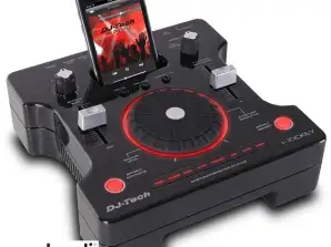 Mobile DJ, 3-channel mixer console for iPod and more
