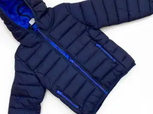 Veste d’hiver pour enfants M01 pour enfants Veste matelassée agréable et chaude