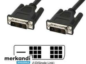 Digitalt DVI-skærmkabel M/M Single Link 5,0 mt (DVI-D)